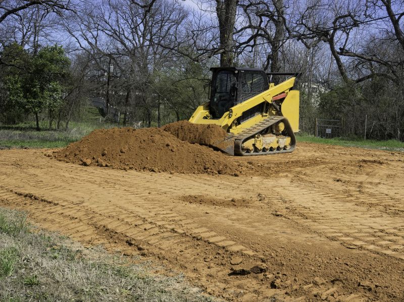 Yard grading equipment