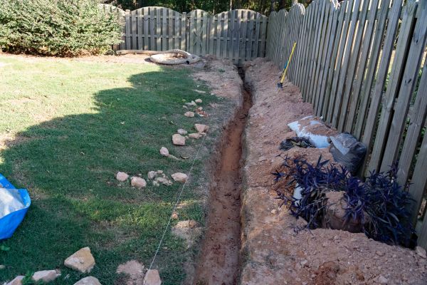 Trench Drain Installation in Huntsville