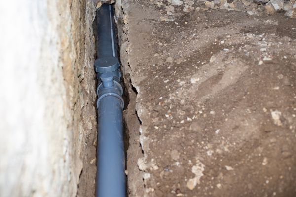 Drain Line Installation in Huntsville
